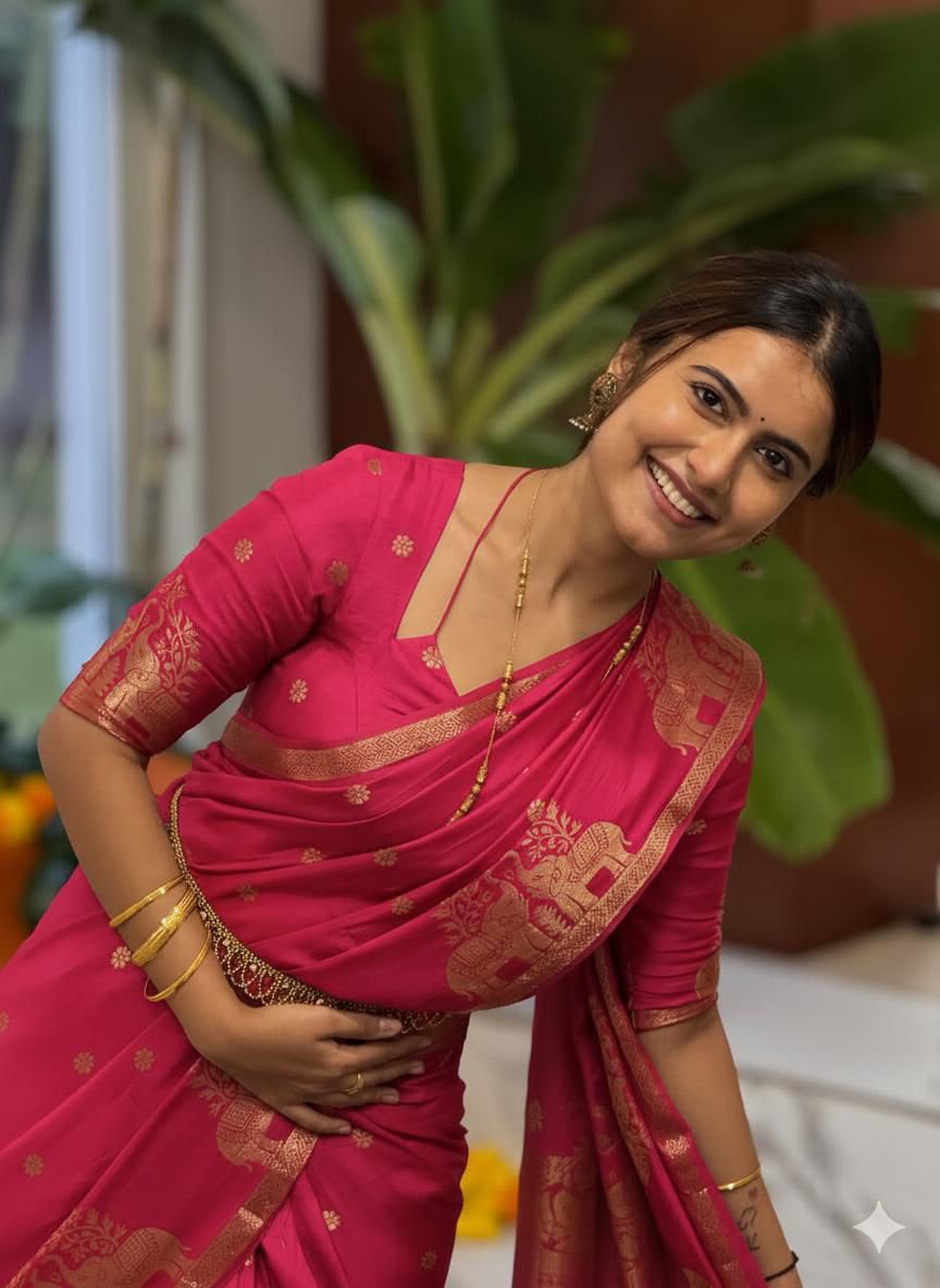 Muslin Silk Shaded Saree