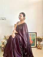 Premium Rangoli Silk Handwork Saree