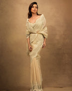 Samantha Premium Faux Georgette Saree