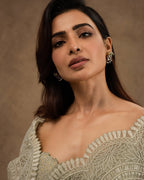 Samantha Premium Faux Georgette Saree