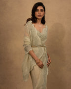 Samantha Premium Faux Georgette Saree
