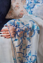Handwork Tebby Silk Saree
