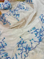 Handwork Tebby Silk Saree