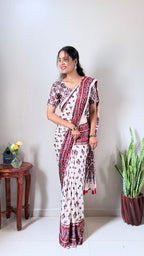 Crepe Silk Gown Saree