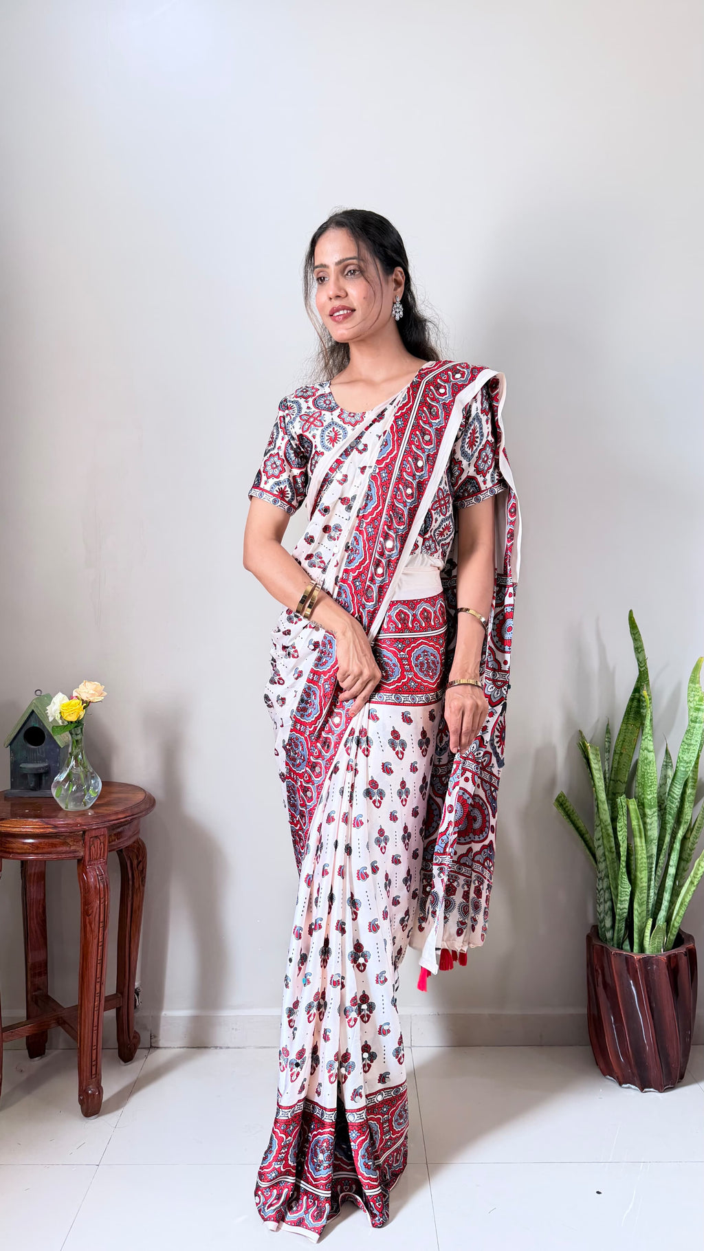 Crepe Silk Gown Saree