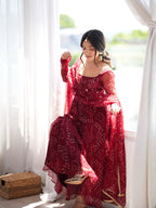 Faux Georgette Digital Print Suit Set