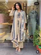 Morgan Silk Printed Kurti Set
