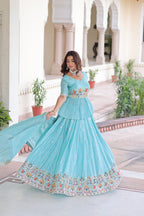 Zaria Designer Sequins Lehenga Set