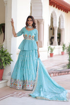 Zaria Designer Sequins Lehenga Set