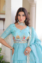 Zaria Designer Sequins Lehenga Set