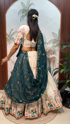 Premium Cotton Thread Work Lehenga