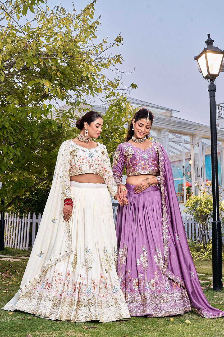 Vichitra Silk Wedding Lehenga