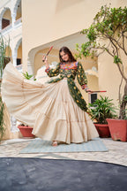 Gamathi Work Festive Cotton Lehenga