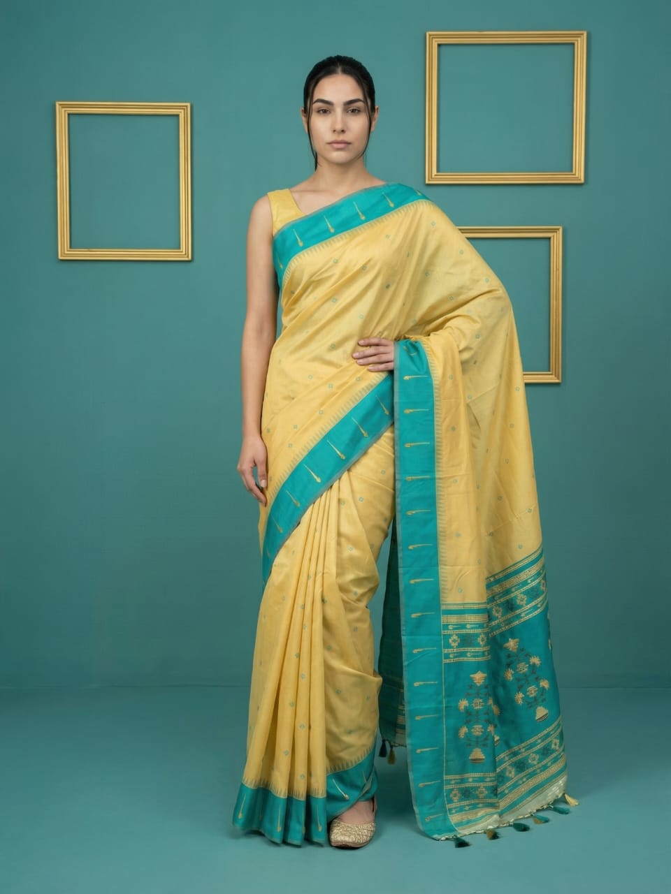 Handloom Soft Silk Zari Saree