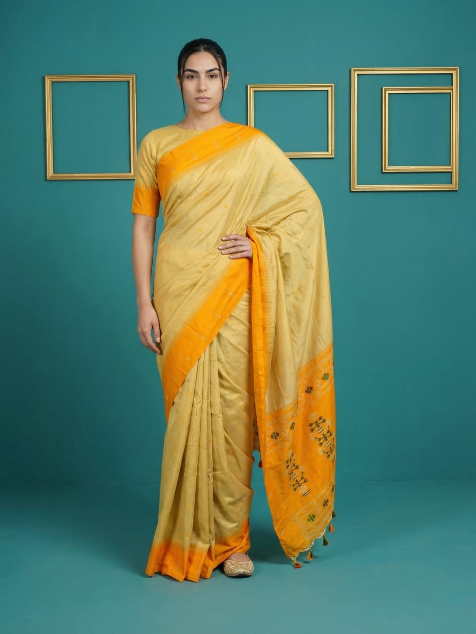 Handloom Soft Silk Zari Saree