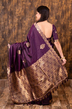 Banarasi Cutwork Soft Silk Saree
