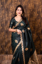 Banarasi Cutwork Soft Silk Saree