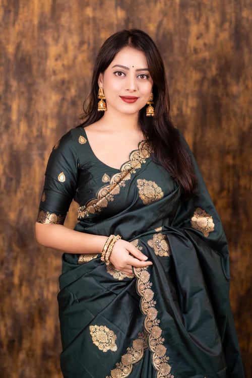 Banarasi Cutwork Soft Silk Saree