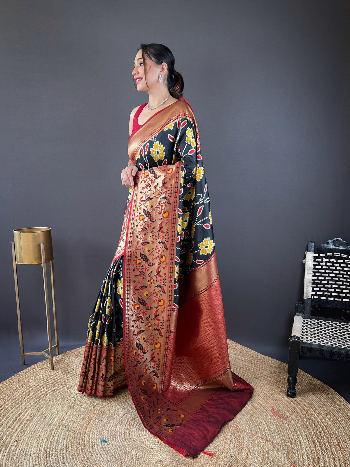 Soft Silk Patola Weaving Saree