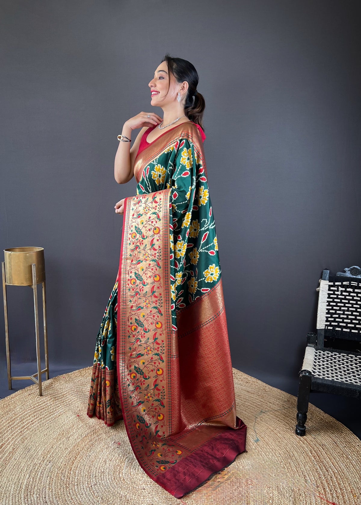 Soft Silk Patola Weaving Saree