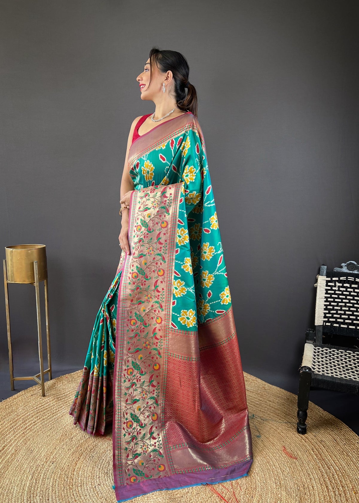 Soft Silk Patola Weaving Saree