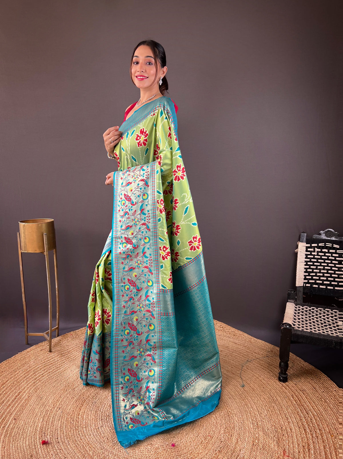 Soft Silk Patola Weaving Saree