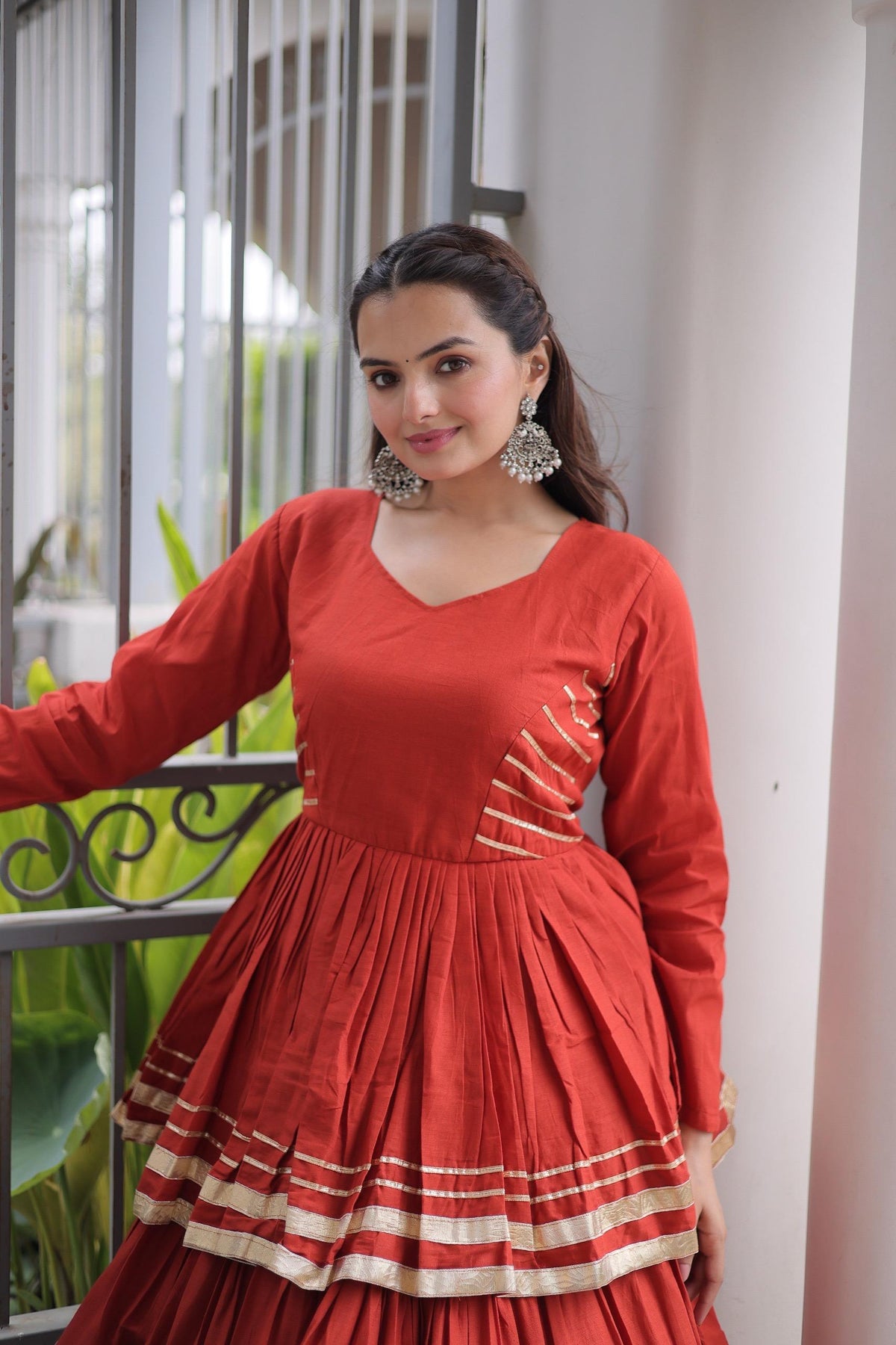 Cora Cotton 12 Meter Frill Lehenga