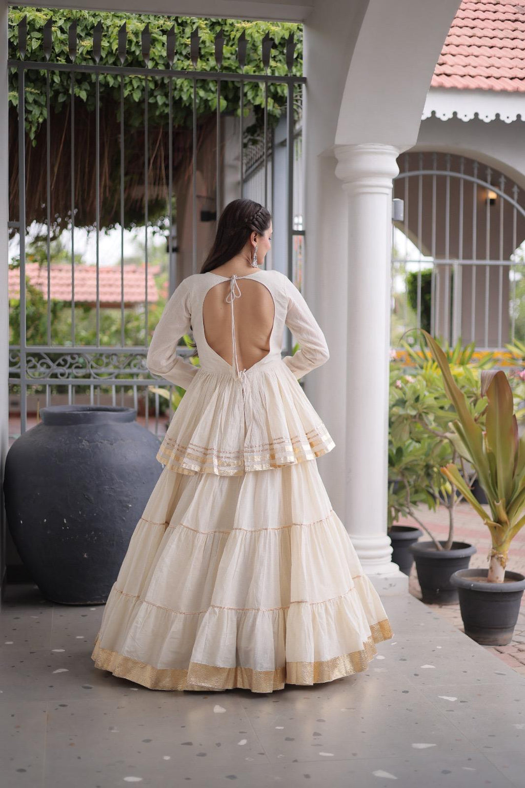 Cora Cotton 12 Meter Frill Lehenga