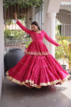 Cora Cotton 12 Meter Frill Lehenga