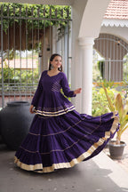 Cora Cotton 12 Meter Frill Lehenga