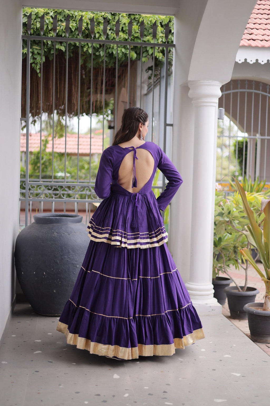 Cora Cotton 12 Meter Frill Lehenga