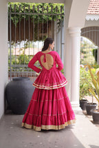 Cora Cotton 12 Meter Frill Lehenga