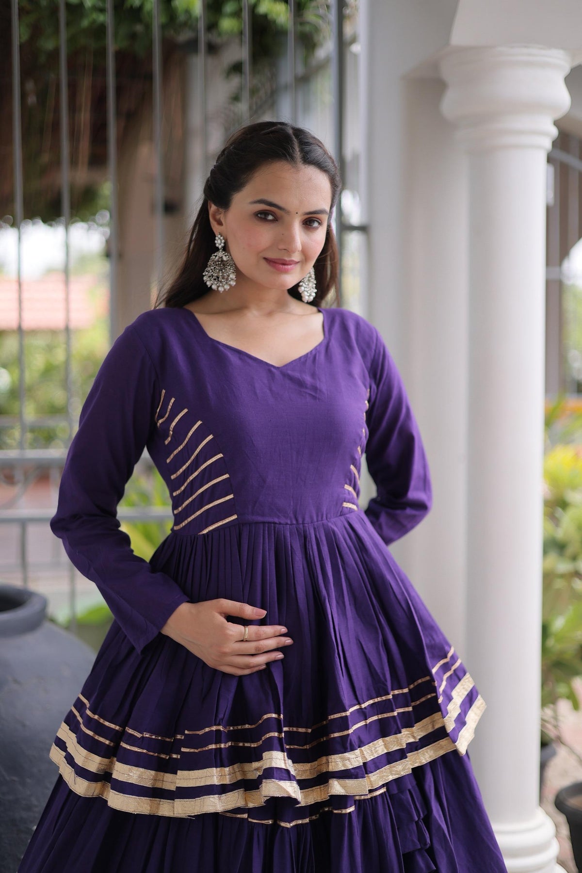 Cora Cotton 12 Meter Frill Lehenga