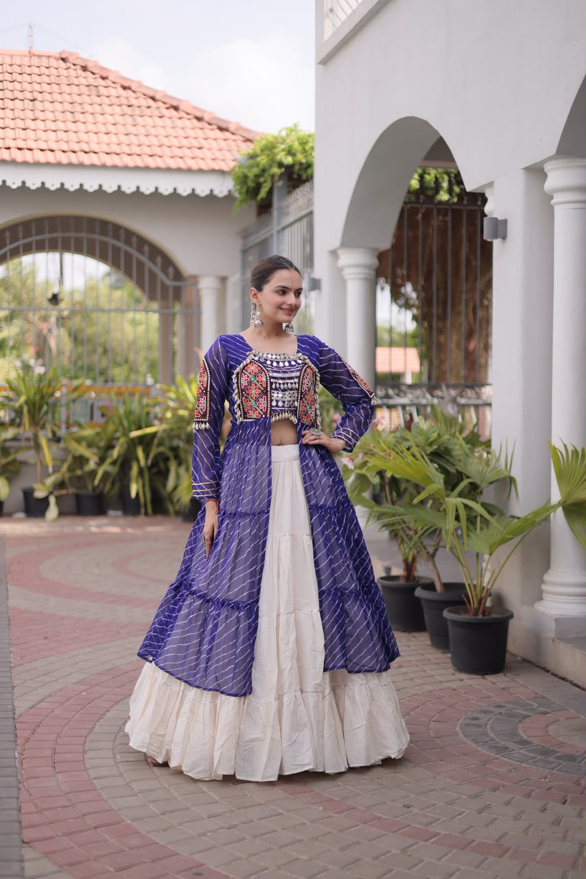 Navratri Lehenga Kurti Set