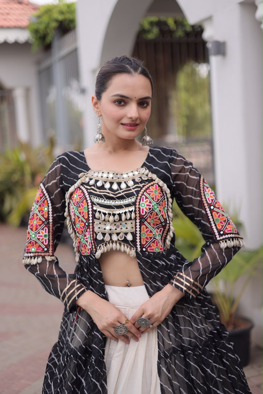 Navratri Lehenga Kurti Set