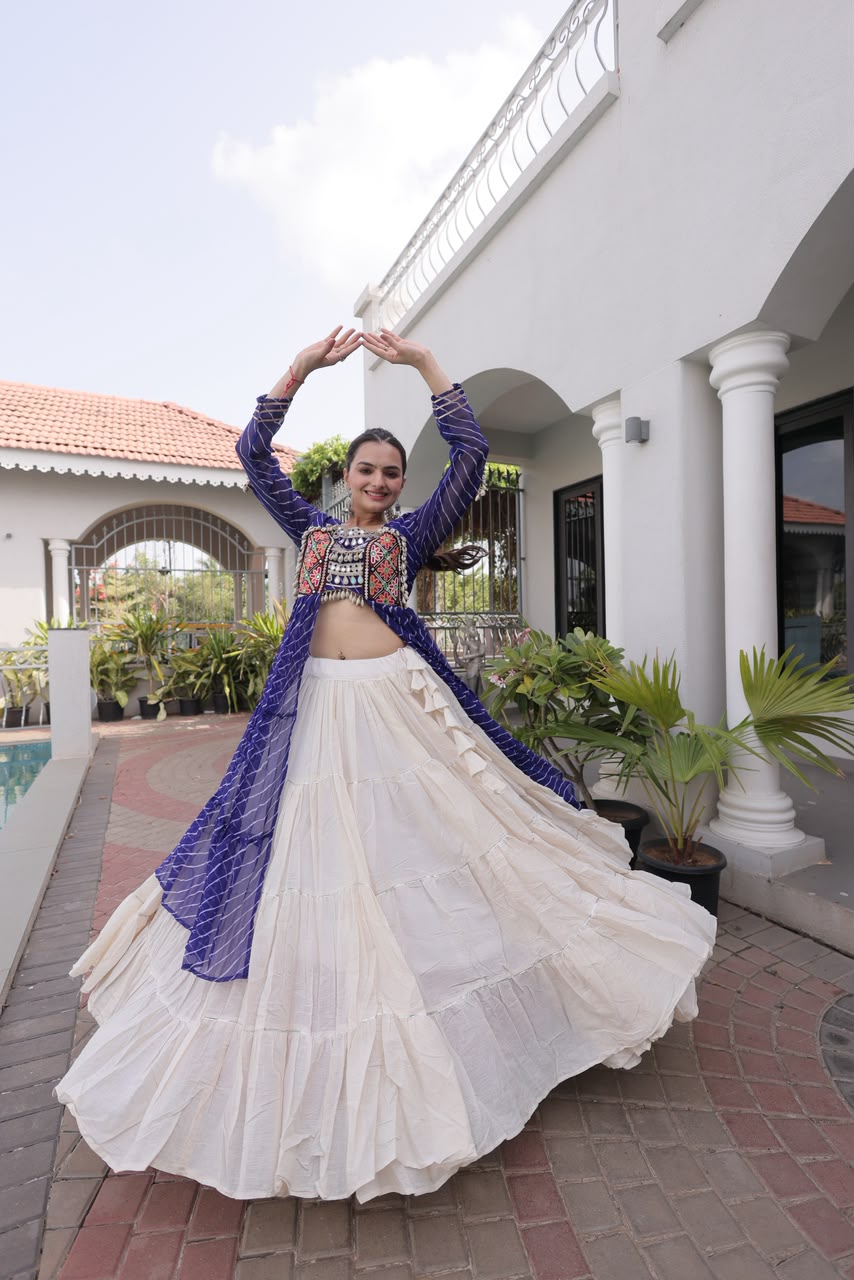 Navratri Lehenga Kurti Set