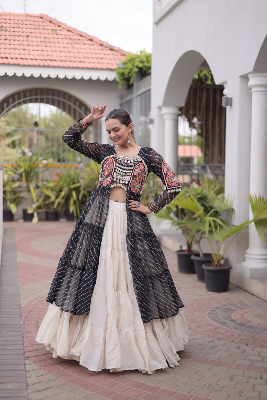Navratri Lehenga Kurti Set