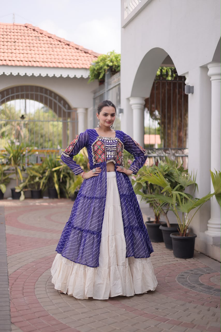 Navratri Lehenga Kurti Set