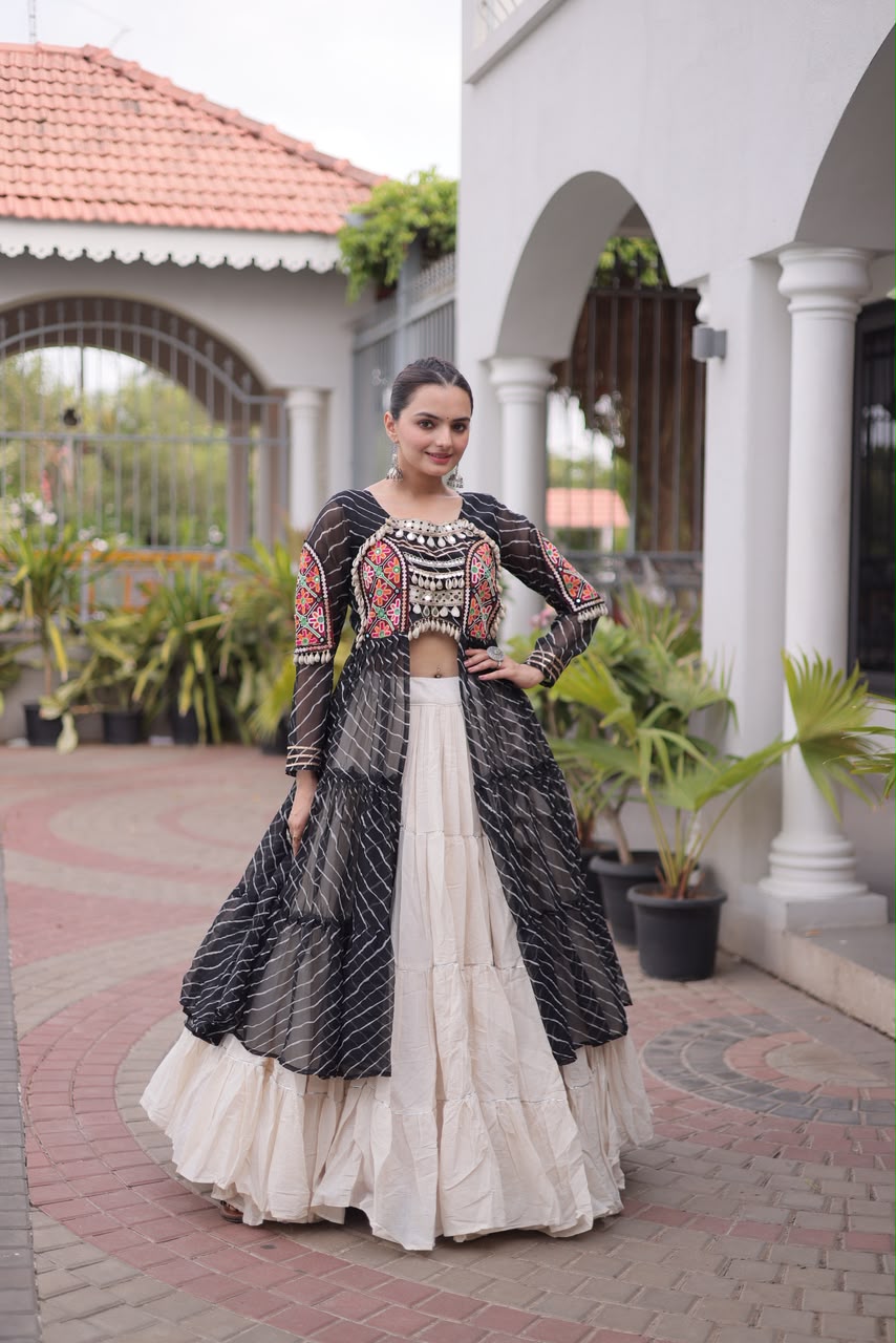 Navratri Lehenga Kurti Set
