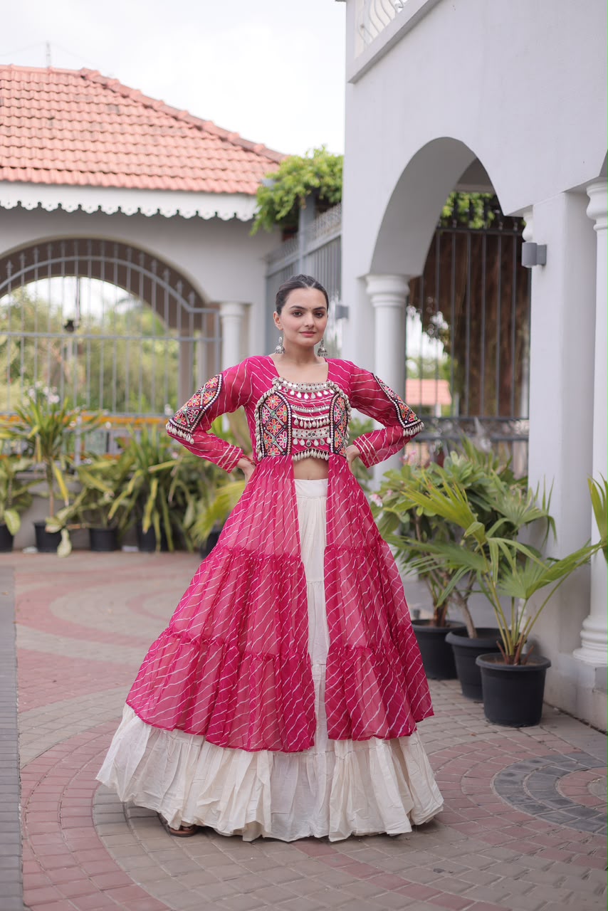 Navratri Lehenga Kurti Set
