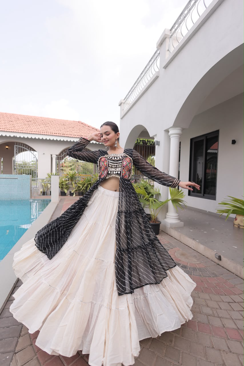 Navratri Lehenga Kurti Set