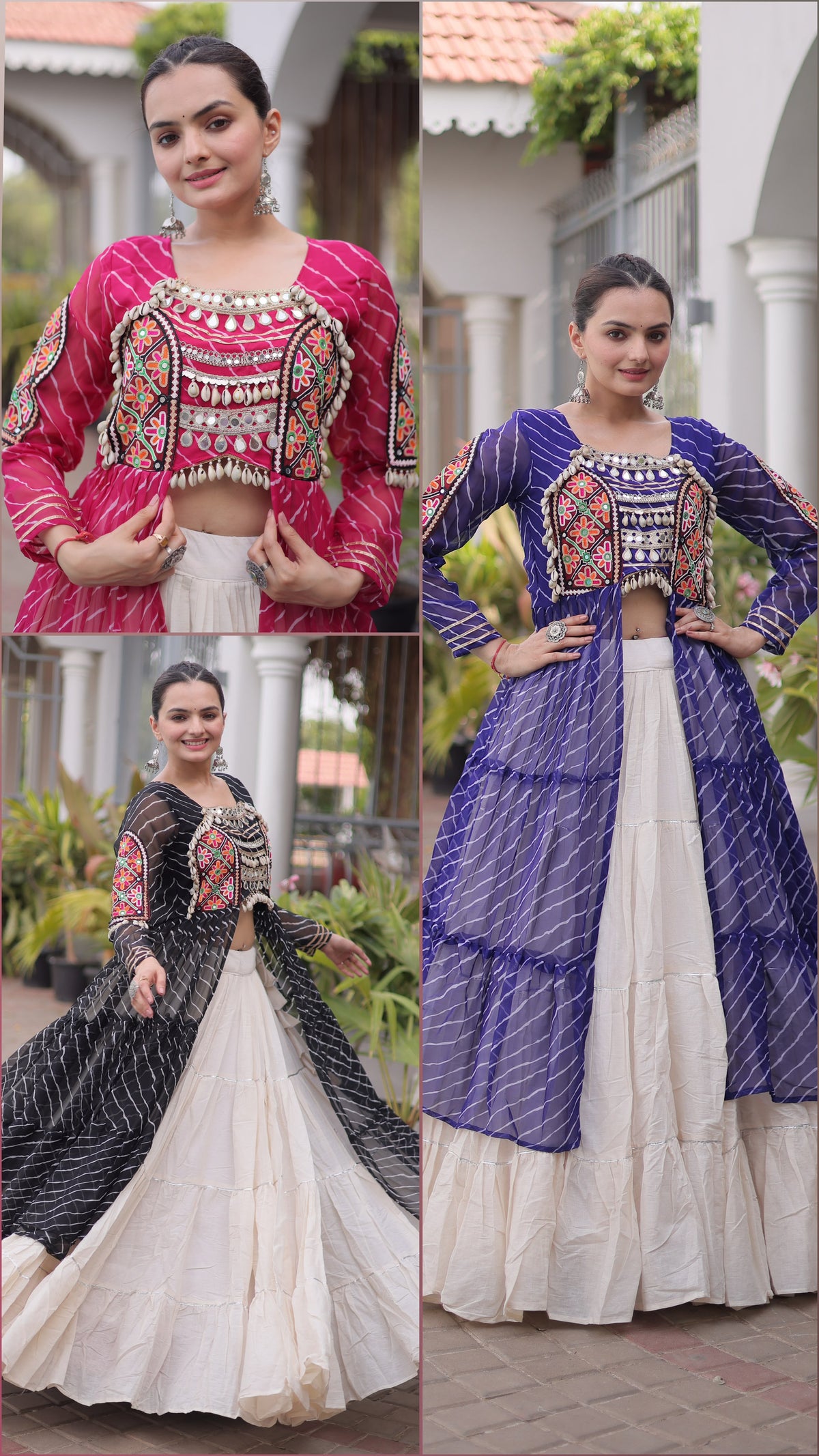 Navratri Lehenga Kurti Set