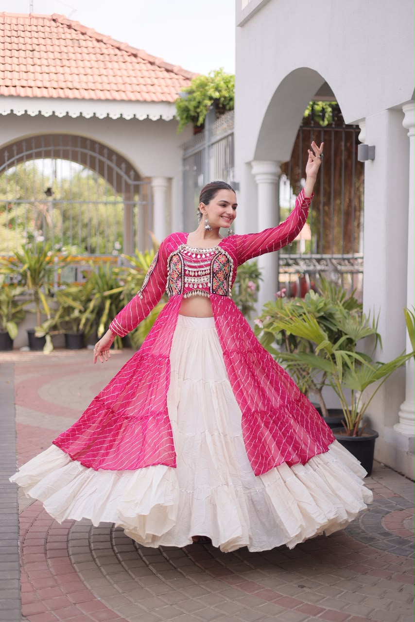 Navratri Lehenga Kurti Set