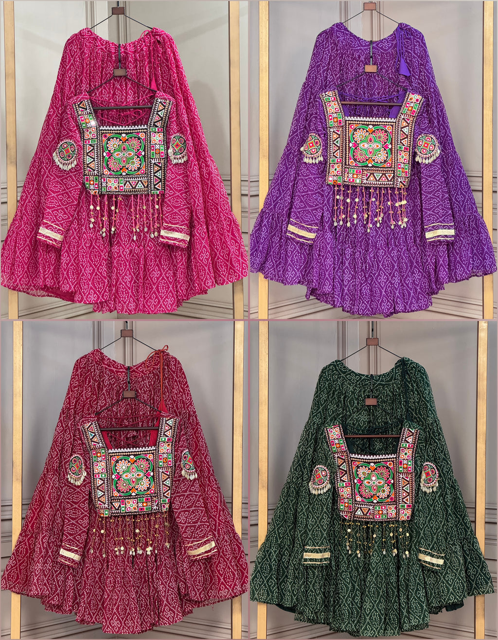 Bandhni Print Lehenga Choli