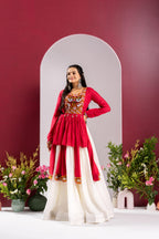 Gamthi Work Rayon Gown