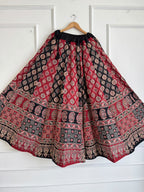 Ajrakh Cotton Lehenga Choli