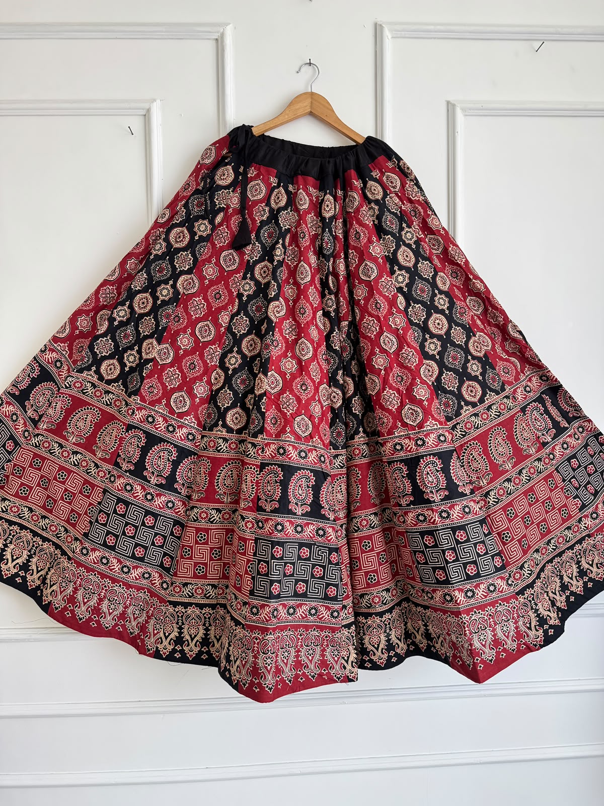 Ajrakh Cotton Lehenga Choli