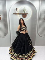Heavy Gamthi Work Lehenga Choli
