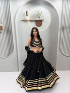 Heavy Gamthi Work Lehenga Choli