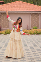 9-Meter Gamthi Work Lehenga Choli
